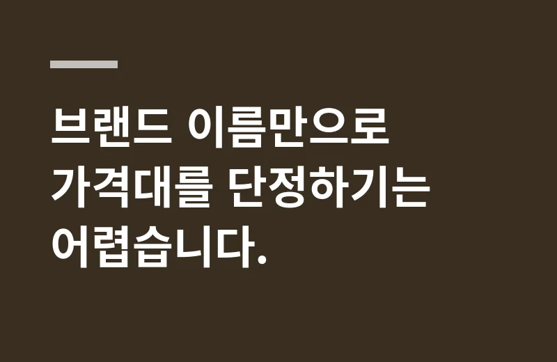 블링앤온 핵심 정리: 브랜드 이름만으로 가격대를 단정하기는 어렵습니다.