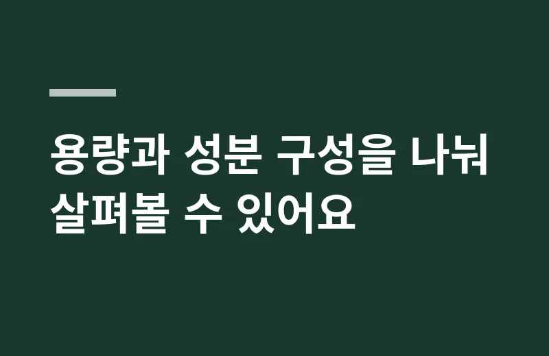 히스테모샴푸 핵심 정리: 용량과 성분 구성을 나눠 살펴볼 수 있어요